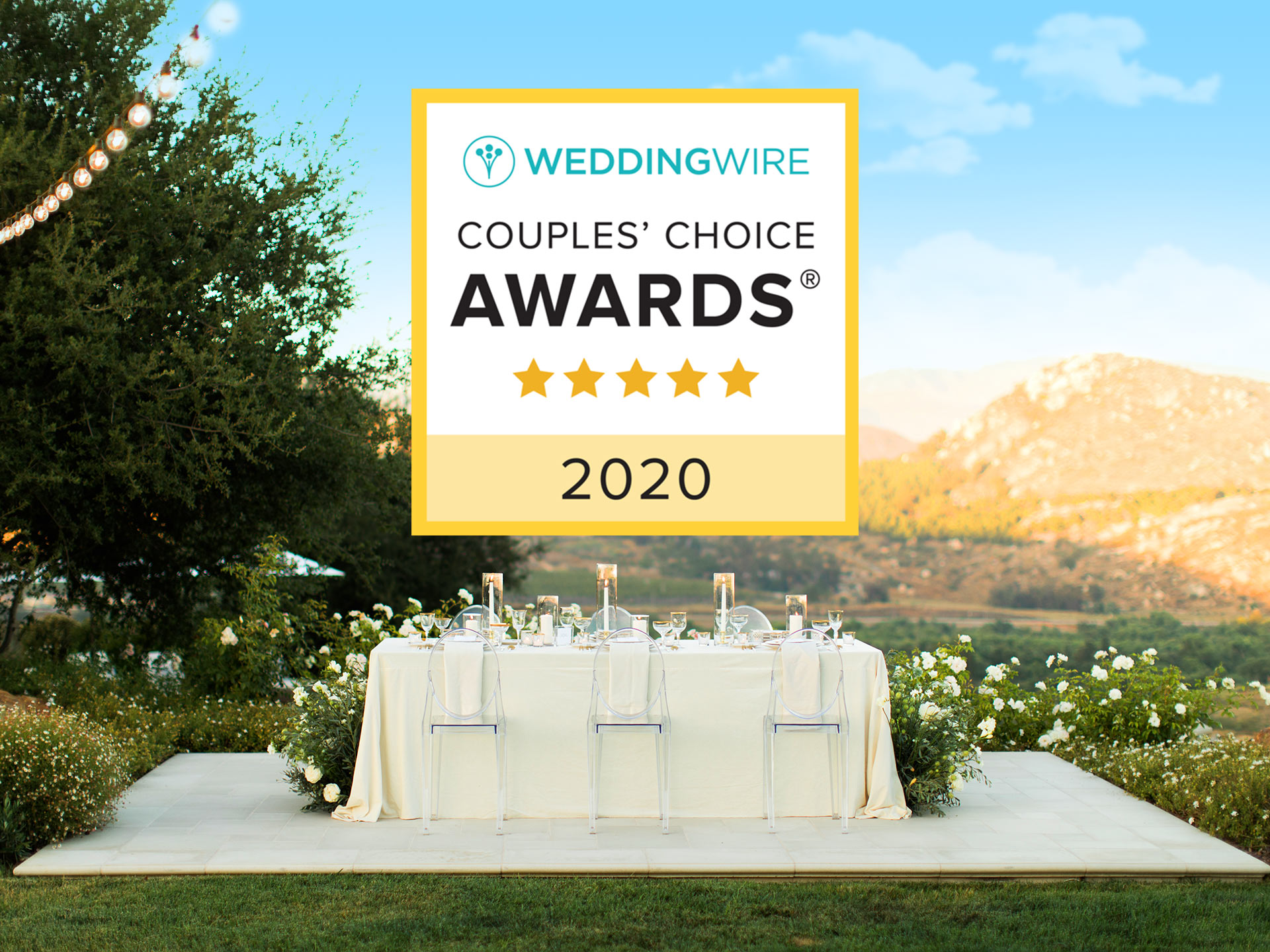 Wedding Wire Couple’s Choice Awards 2020 Winner